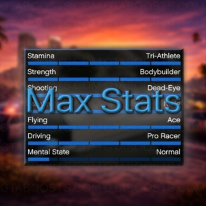 PS4 / PS5 GTA 5 Max Character Stats